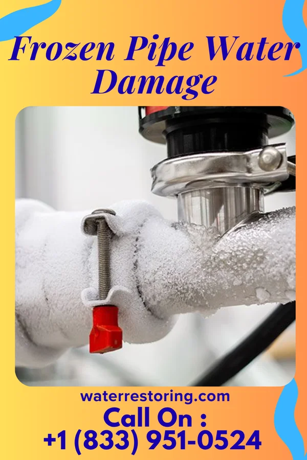 Frozen Pipe Water Damage in Donahue, IA